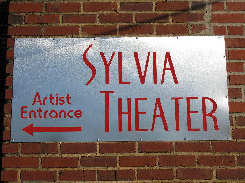 Artist Entrance Sign